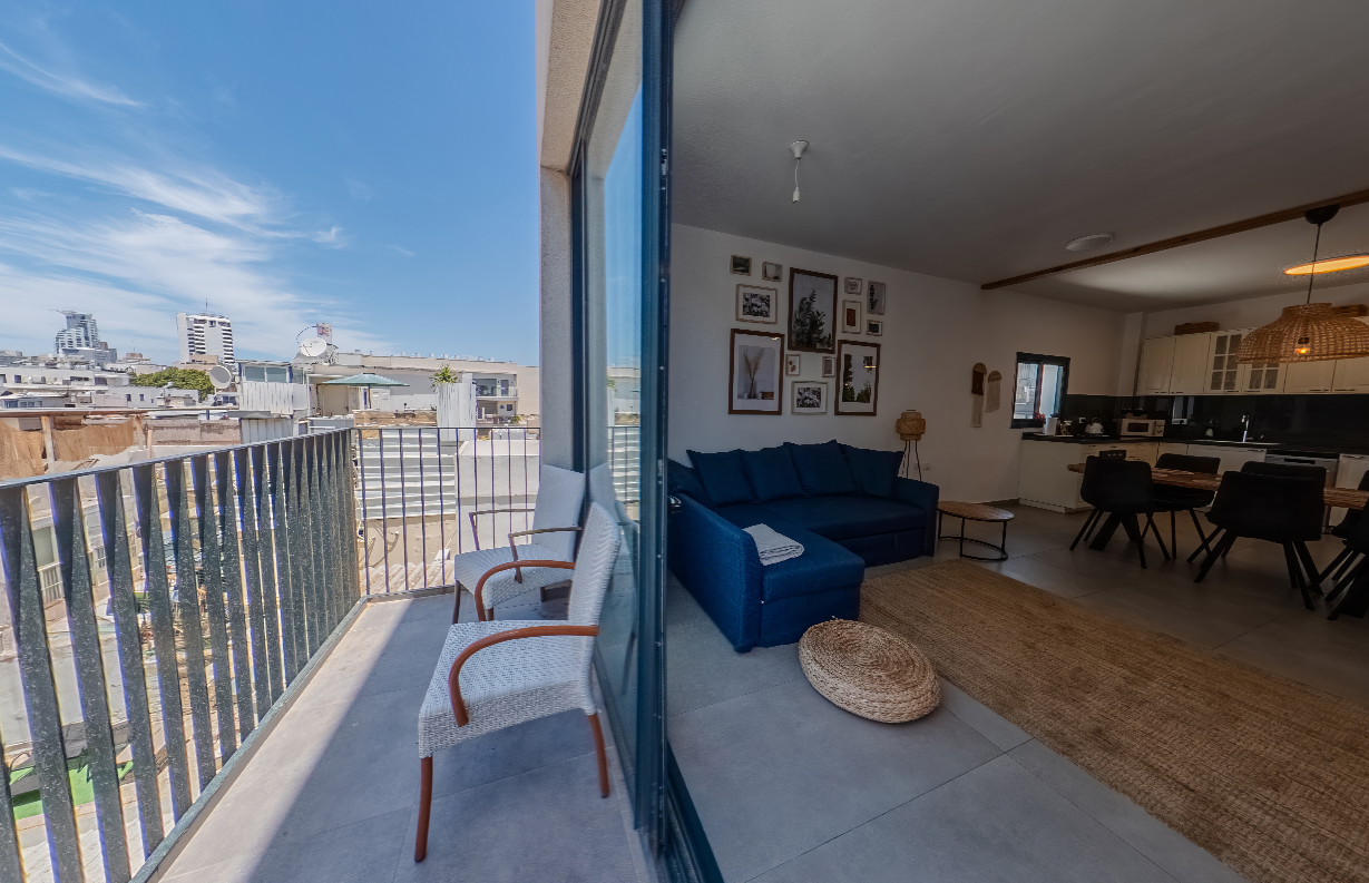 דירה עם 2 מרפסות